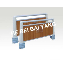 (D-40) Cabeza de la cama del ABS con el color de madera